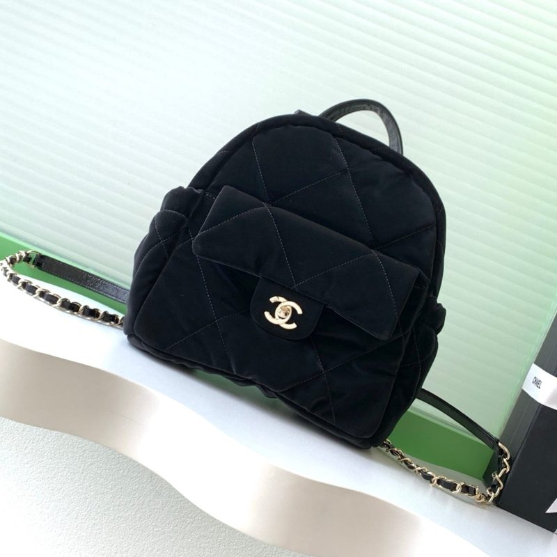CC 2025 Black Velvet Backpack 300846