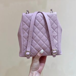 24a duma backpack purple caviar leather light gold hardware