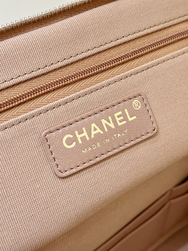 img_f3c7fd90_20241017_i1729153682_9537_0_jpg CC 24K Handle Camera Bag 23cm Brown Lambskin Light GHW