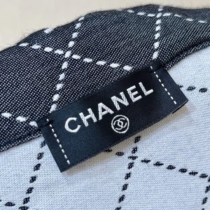 CC 24P Holiday Beach Backpack Black White Silk Fabric