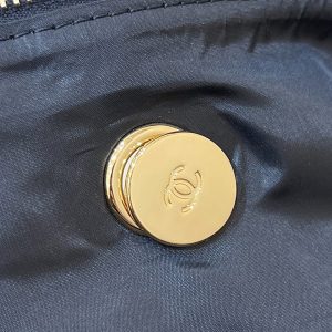 Chanel 24N Coco Neige Handbags Black Velvet 256069