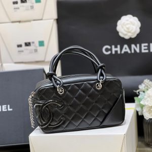 img_f3c7fd90_20241116_i1731732513_1452_1_jpg CC Cambon Mini 21cm Black Lamskin