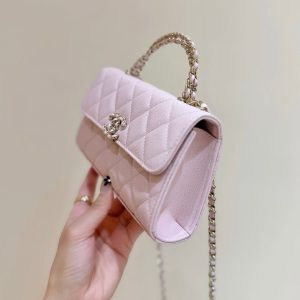 img_f3c7fd90_20250511_i1746975859841_5912_0_4_jpg CC 25S Kelly Bag Top Handle 18cm Pink Grained Calfskin