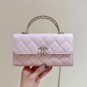 img_f3c7fd90_20250511_i1746975859841_9912_0_3_jpg CC 25S Kelly Bag Top Handle 18cm Pink Grained Calfskin
