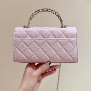 img_f3c7fd90_20250511_i1746975861384_7582_0_5_jpg CC 25S Kelly Bag Top Handle 18cm Pink Grained Calfskin