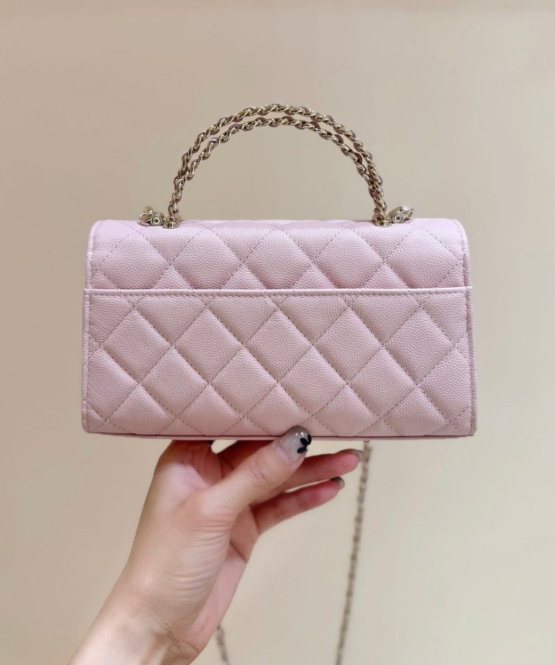 img_f3c7fd90_20250511_i1746975861384_7582_0_5_jpg CC 25S Kelly Bag Top Handle 18cm Pink Grained Calfskin