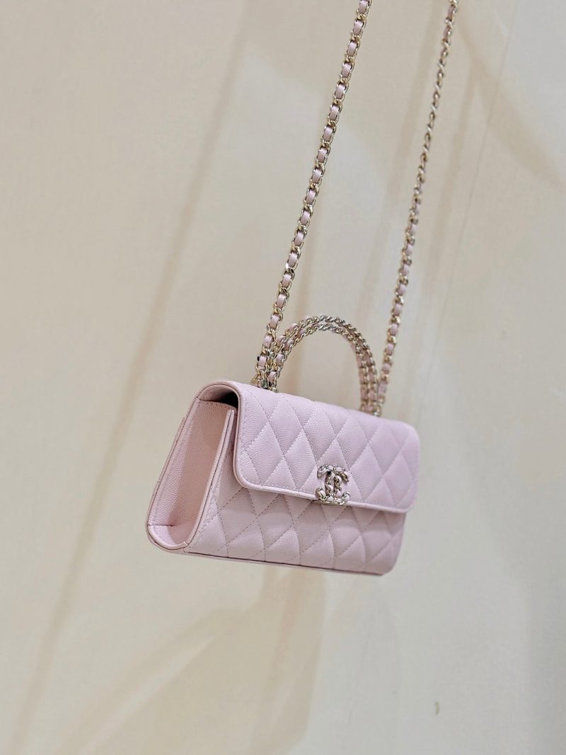 img_f3c7fd90_20250511_i1746975861574_527_0_2_jpg CC 25S Kelly Bag Top Handle 18cm Pink Grained Calfskin