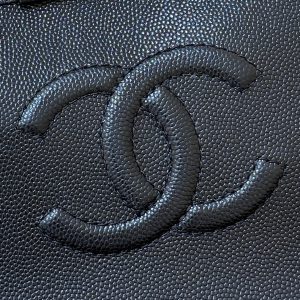 CC 25s Backpack 22 black calfskin