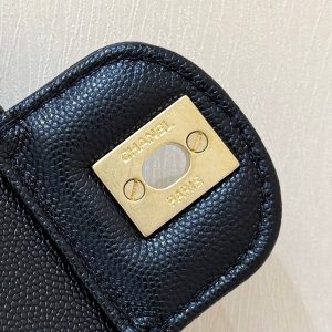 CC 25s Backpack 22 black calfskin