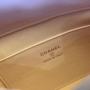 CC Handle Vintage Bag 19cm Pink Caviar 277777 GHW