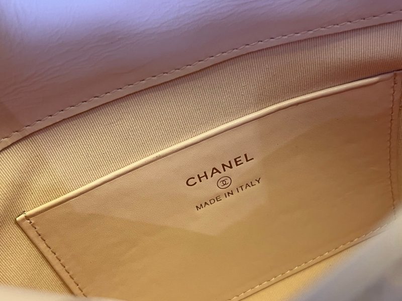 CC Handle Vintage Bag 19cm Pink Caviar 277777 GHW