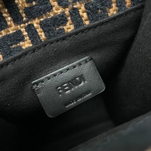 img_f6bf40bb_20231118_i1700290366_5057_4_jpg MINI SUNSHINE 18 IN BROWN RAFFIA AND BLACK WOOL CALFSKIN TRIM