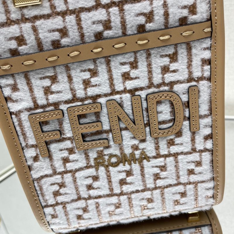 img_f6bf40bb_20231118_i1700290885_3583_2_jpg MINI SUNSHINE 18 IN WHITE WOOL AND CAMEL BROWN RAFFIA CALFSKIN TRIM