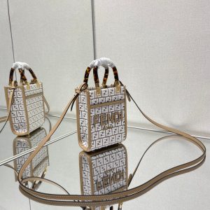 img_f6bf40bb_20231118_i1700290885_7867_7_jpg MINI SUNSHINE 18 IN WHITE WOOL AND CAMEL BROWN RAFFIA CALFSKIN TRIM