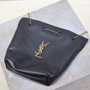 img_f8c0bdc9_20240924_i1727162167_1508_8_jpg POCHON BUCKET BAG 20 IN BLACK LAMBSKIN GOLD HARDWARE