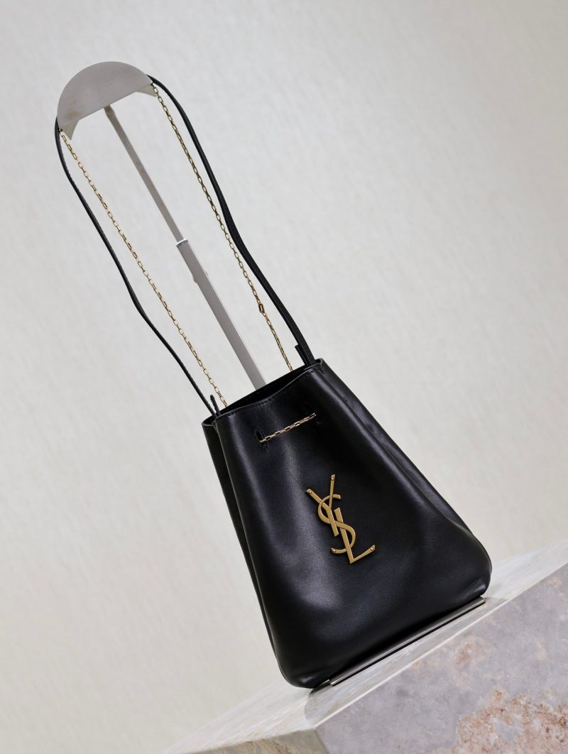 img_f8c0bdc9_20240924_i1727162167_5604_4_jpg POCHON BUCKET BAG 20 IN BLACK LAMBSKIN GOLD HARDWARE