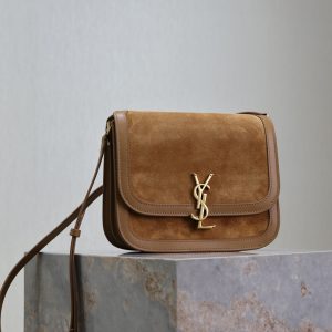 img_f8c0bdc9_20240928_i1727514646_2443_4_jpg YSL Solferino Shoulder Bag Brown Suede