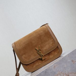 img_f8c0bdc9_20240928_i1727514646_8687_2_jpg YSL Solferino Shoulder Bag Brown Suede