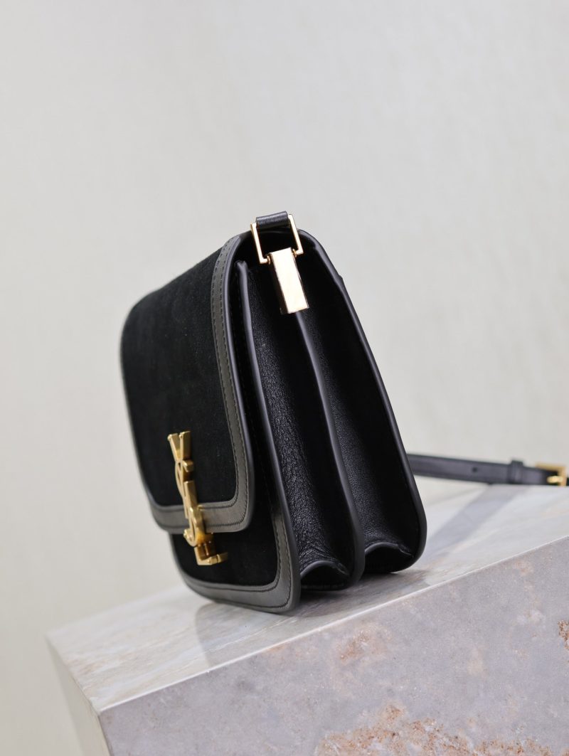 img_f8c0bdc9_20240928_i1727514854_4873_4_jpg YSL Solferino Shoulder Bag Black Suede Leather