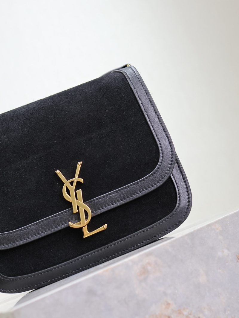 img_f8c0bdc9_20240928_i1727514854_7917_0_jpg YSL Solferino Shoulder Bag Black Suede Leather