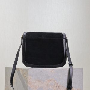 img_f8c0bdc9_20240928_i1727514855_1394_8_jpg YSL Solferino Shoulder Bag Black Suede Leather