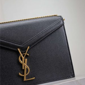 img_f8c0bdc9_20241223_1734935677_17_jpg CASSANDRA CHAIN BAG 22 IN BLACK CAVIAR PATTERN CALFSKIN GOLD HARDWARE