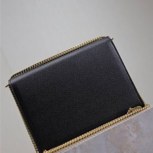 img_f8c0bdc9_20241223_1734935677_800_jpg CASSANDRA CHAIN BAG 22 IN BLACK CAVIAR PATTERN CALFSKIN GOLD HARDWARE