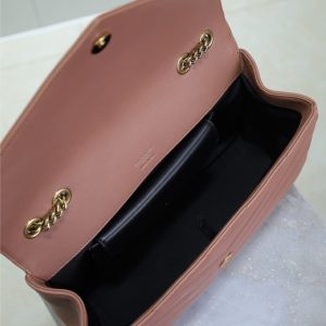 img_f8c0bdc9_20241224_i1735020767346_9311_0_7_jpg LOULOU MEDIUM 29 IN SALMON PINK SHEEPSKIN GOLD HARDWARE