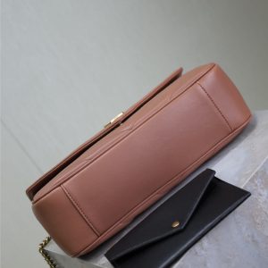 img_f8c0bdc9_20241224_i1735020767496_7627_0_5_jpg LOULOU MEDIUM 29 IN SALMON PINK SHEEPSKIN GOLD HARDWARE