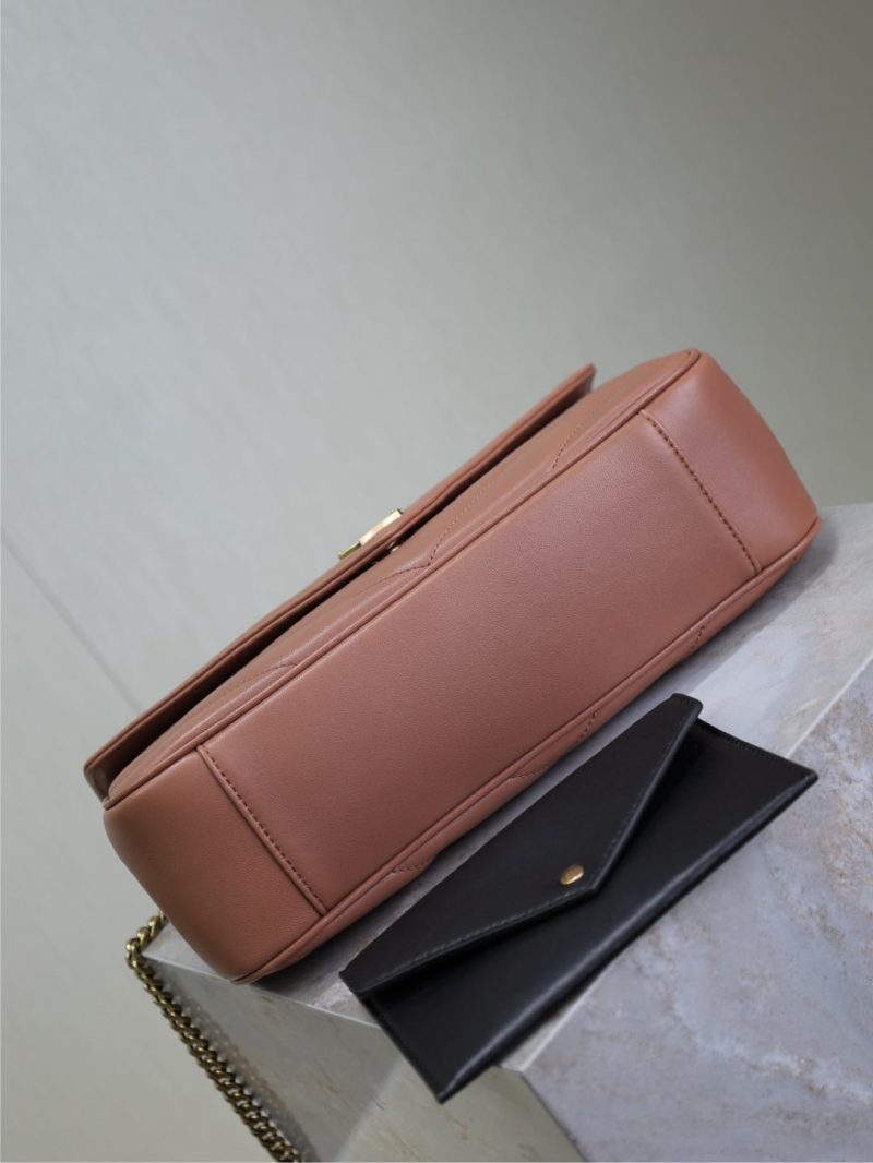 img_f8c0bdc9_20241224_i1735020767496_7627_0_5_jpg LOULOU MEDIUM 29 IN SALMON PINK SHEEPSKIN GOLD HARDWARE