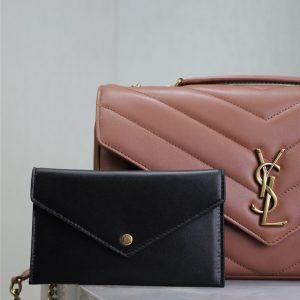 img_f8c0bdc9_20241224_i1735020767574_2618_0_2_jpg LOULOU MEDIUM 29 IN SALMON PINK SHEEPSKIN GOLD HARDWARE