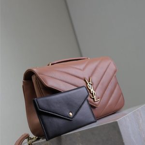 img_f8c0bdc9_20241224_i1735020767789_8420_0_3_jpg LOULOU MEDIUM 29 IN SALMON PINK SHEEPSKIN GOLD HARDWARE