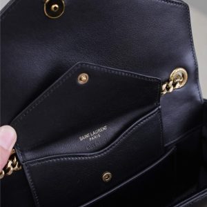 img_f8c0bdc9_20241224_i1735022066249_8090_0_8_jpg LOULOU SMALL 24 IN BLACK SHEEPSKIN GOLD HARDWARE