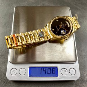 Rolex Day-Date 36mm Gold Black Dial