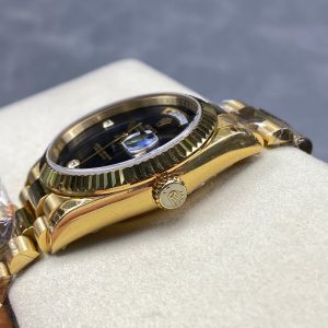 Rolex Day-Date 36mm Gold Black Dial