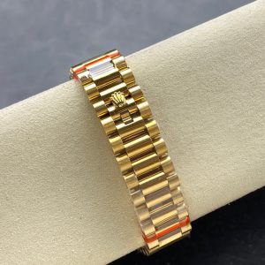 Rolex Day-Date 36mm Gold Orange Dial