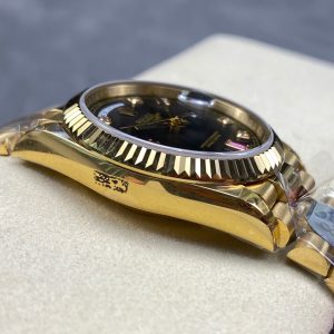 Rolex Day-Date 36mm Gold Black Diamond