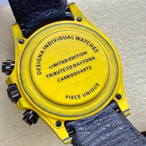 ROLEX Daytona 40mm Yellow Black Fiber Woven