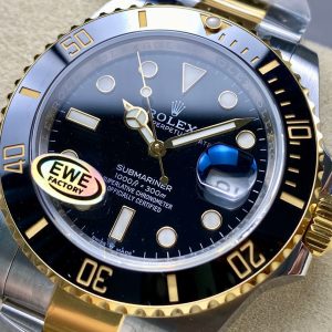 Rolex Submariner 41mm Silver Gold Black