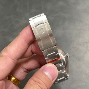 Rolex Oyster Perpetual 39mm Silver Purple Dial