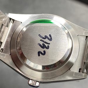 Rolex Oyster Perpetual 39mm Silver Purple Dial