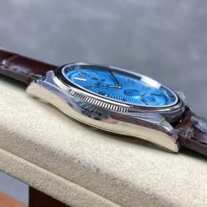 Rolex Perpetual 39mm Brown Blue Dial