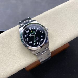 Rolex Air King 40mm Silver Black