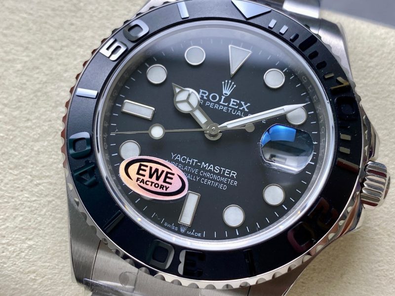 Rolex Yacht-Master 42mm Silver Black