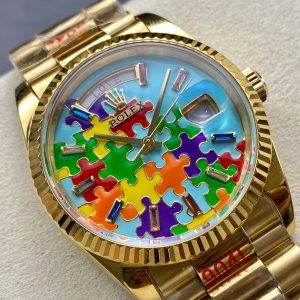 Rolex Day-Date 36mm Gold Multicolor