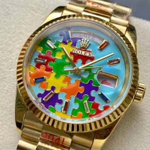 Rolex Day-Date 36mm Gold Multicolor