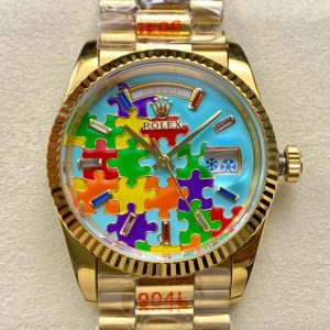 Rolex Day-Date 36mm Gold Multicolor