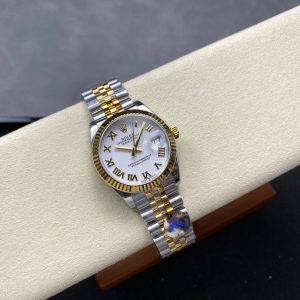 Datejust 31mm Yellow Gold Steel White Dial