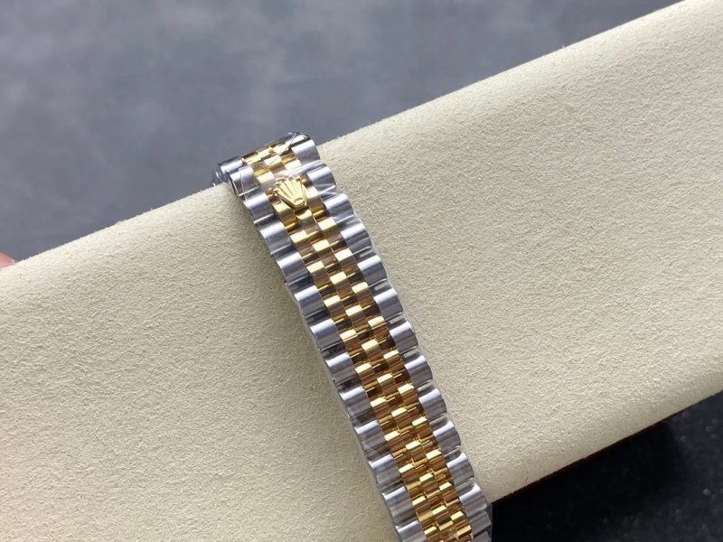 Datejust 31mm Yellow Gold Steel White Dial