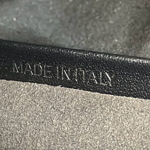 FendiI 27 BAG IN BLACK CALFSKIN WITH GOLD HARDWARE